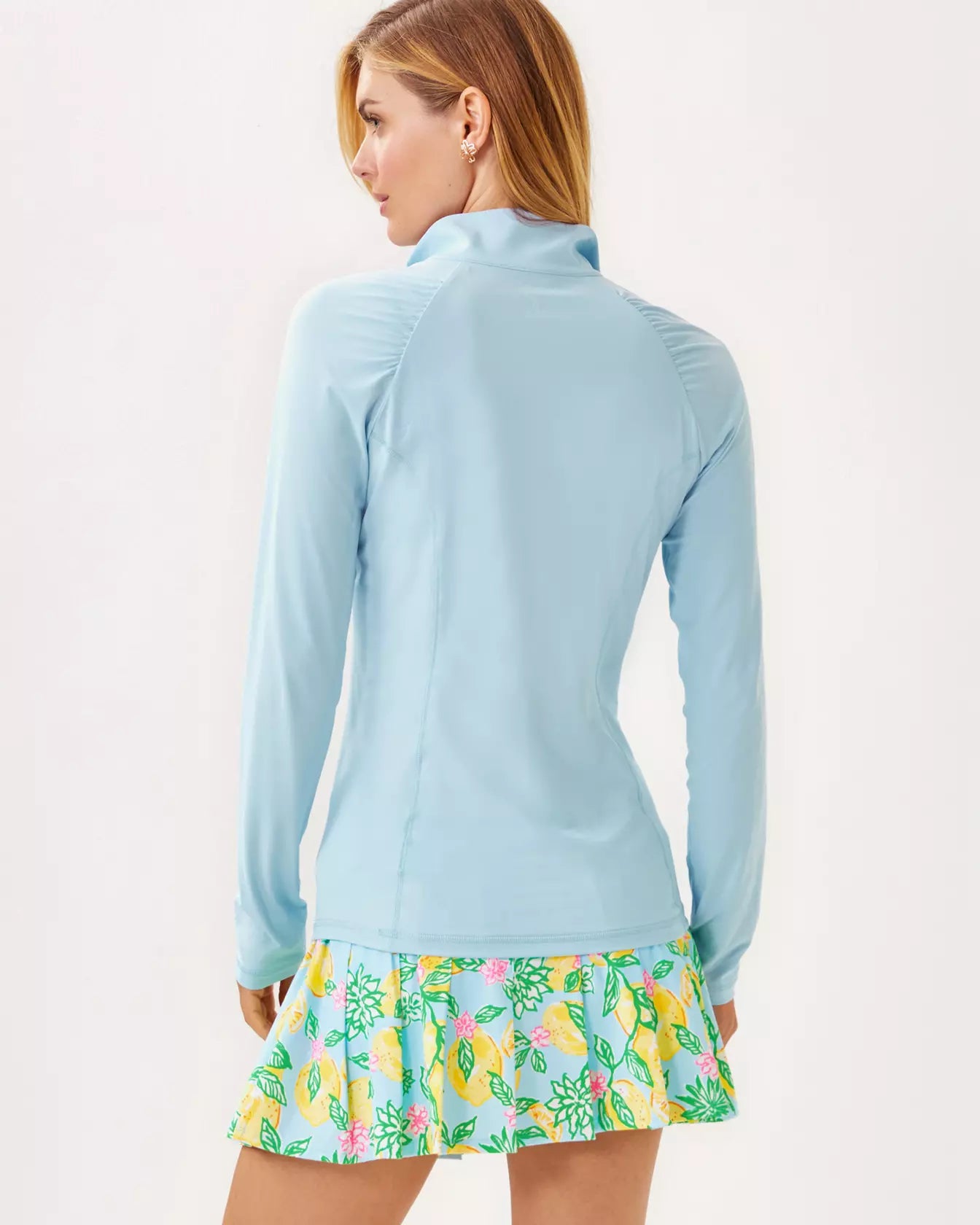 JUSTINE HALF ZIP UPF 50+