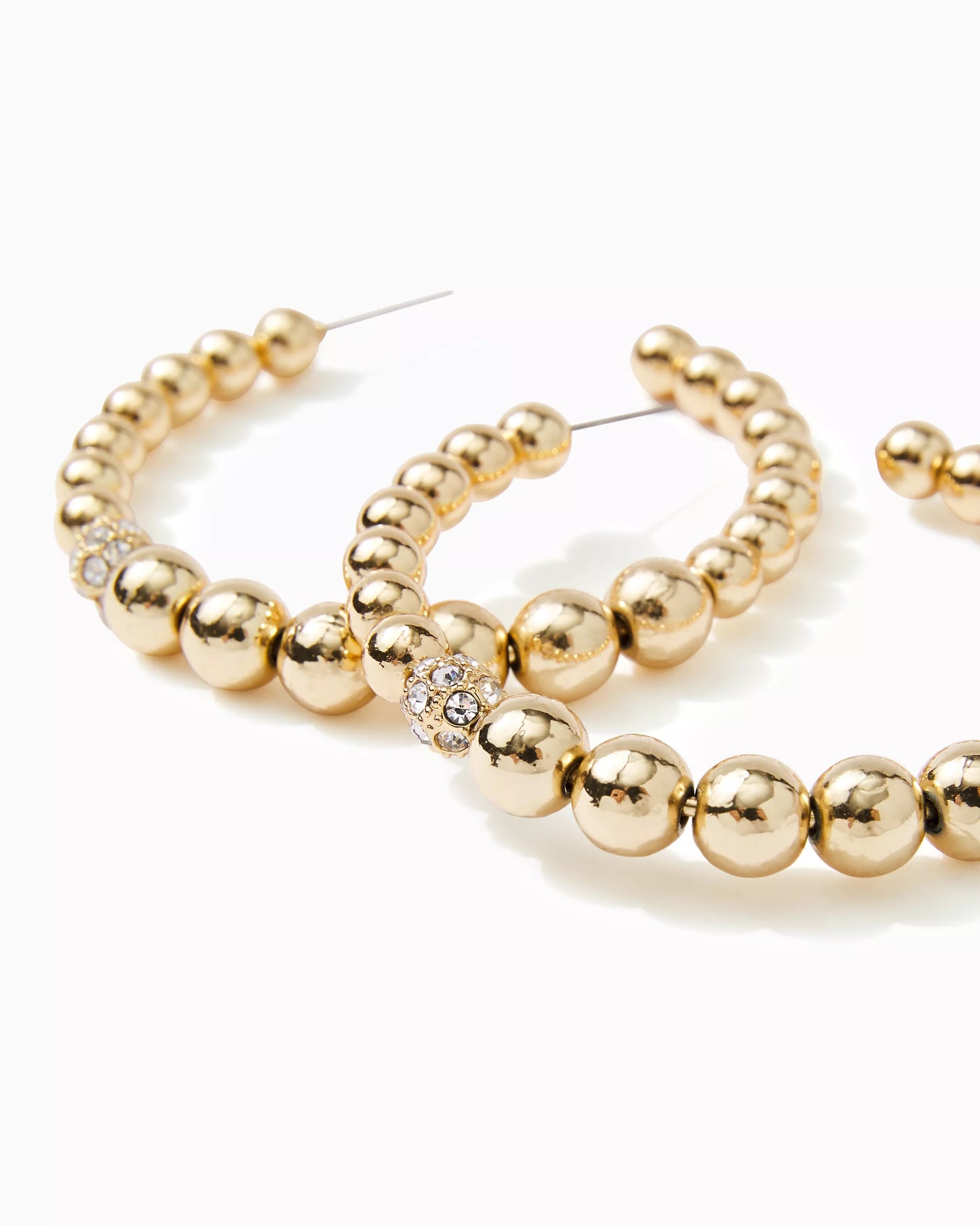 BATEAU GOLD METALLIC HOOP