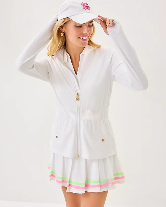 UPF N50+ LUXLETIC LOVE ACTIVE SMOCKED JACKET