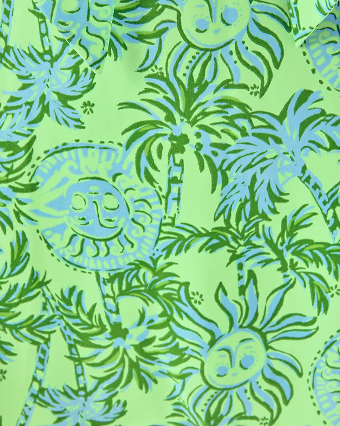 OLIVINE SHORT SLEEVE DRESS