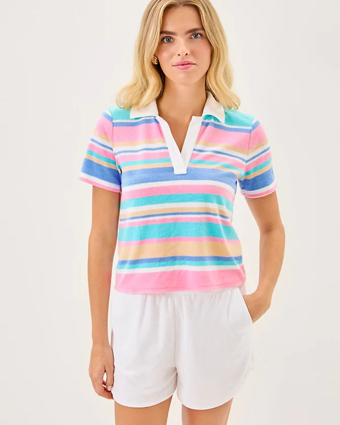 FLORIE TOWEL TERRY HIGH RISE SHORT