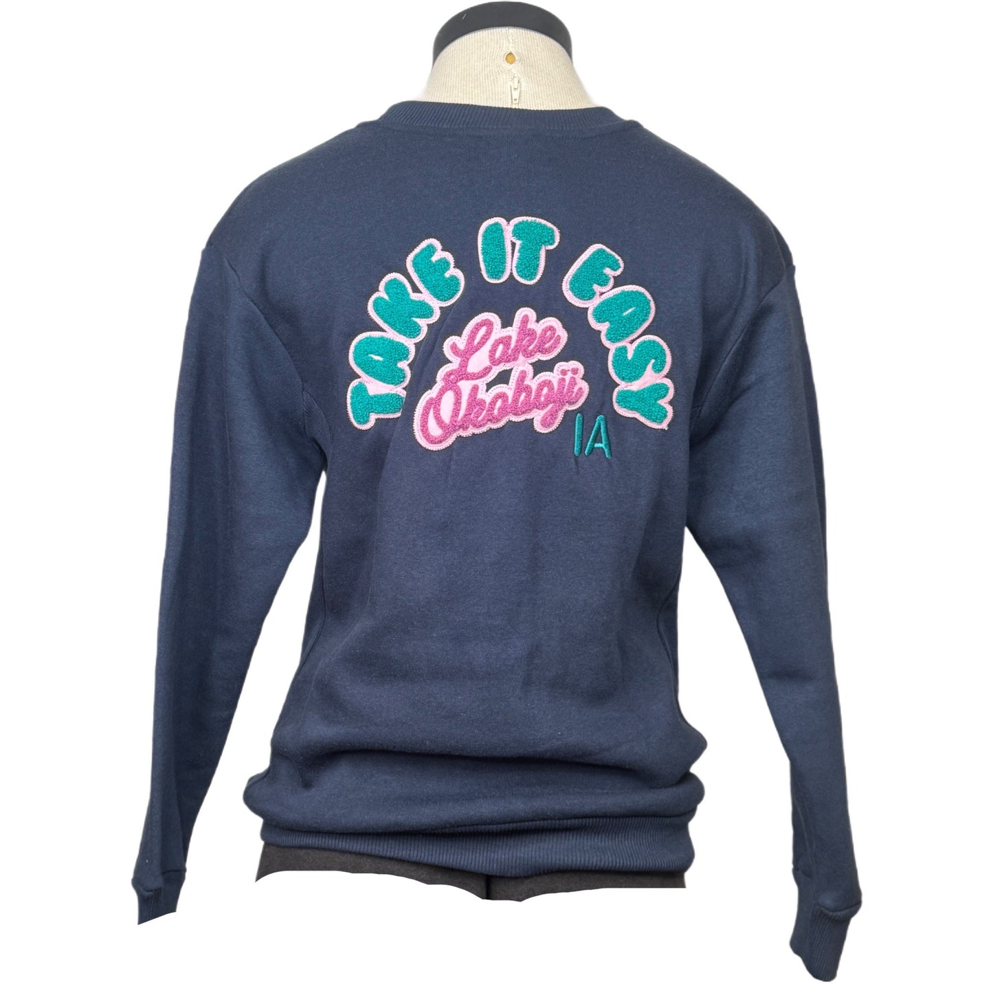 TAKE IT EASY CLOUD FLEECE CREW