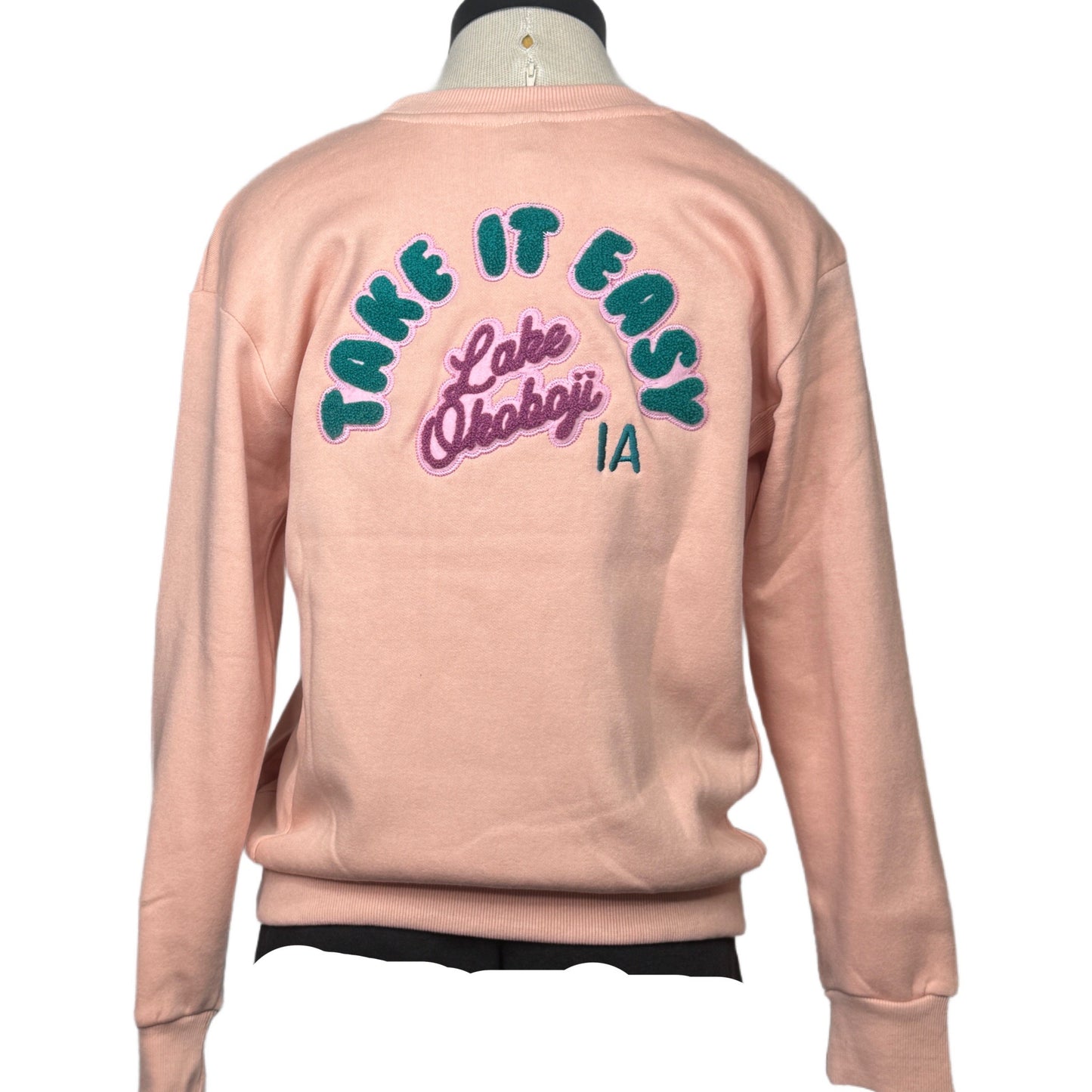 TAKE IT EASY CLOUD FLEECE CREW