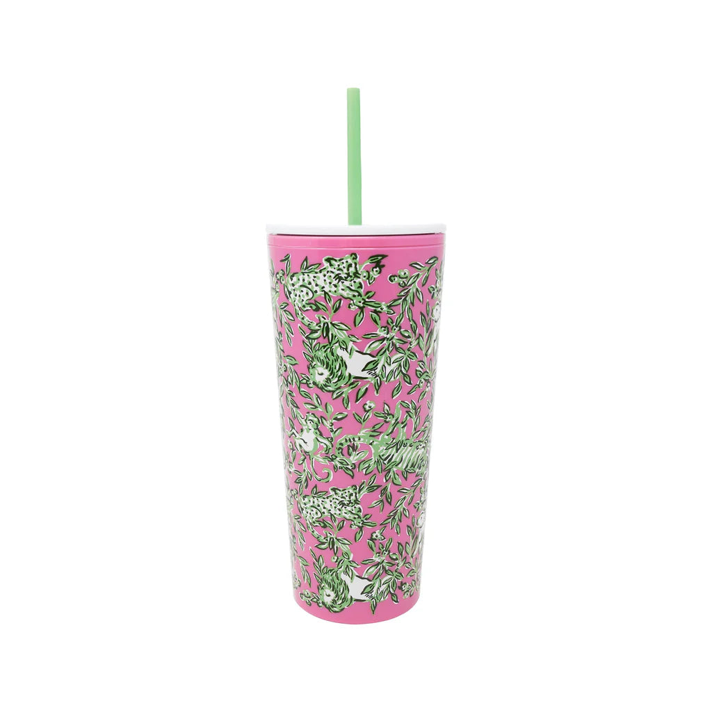 TUMBLER WITH STRAW
