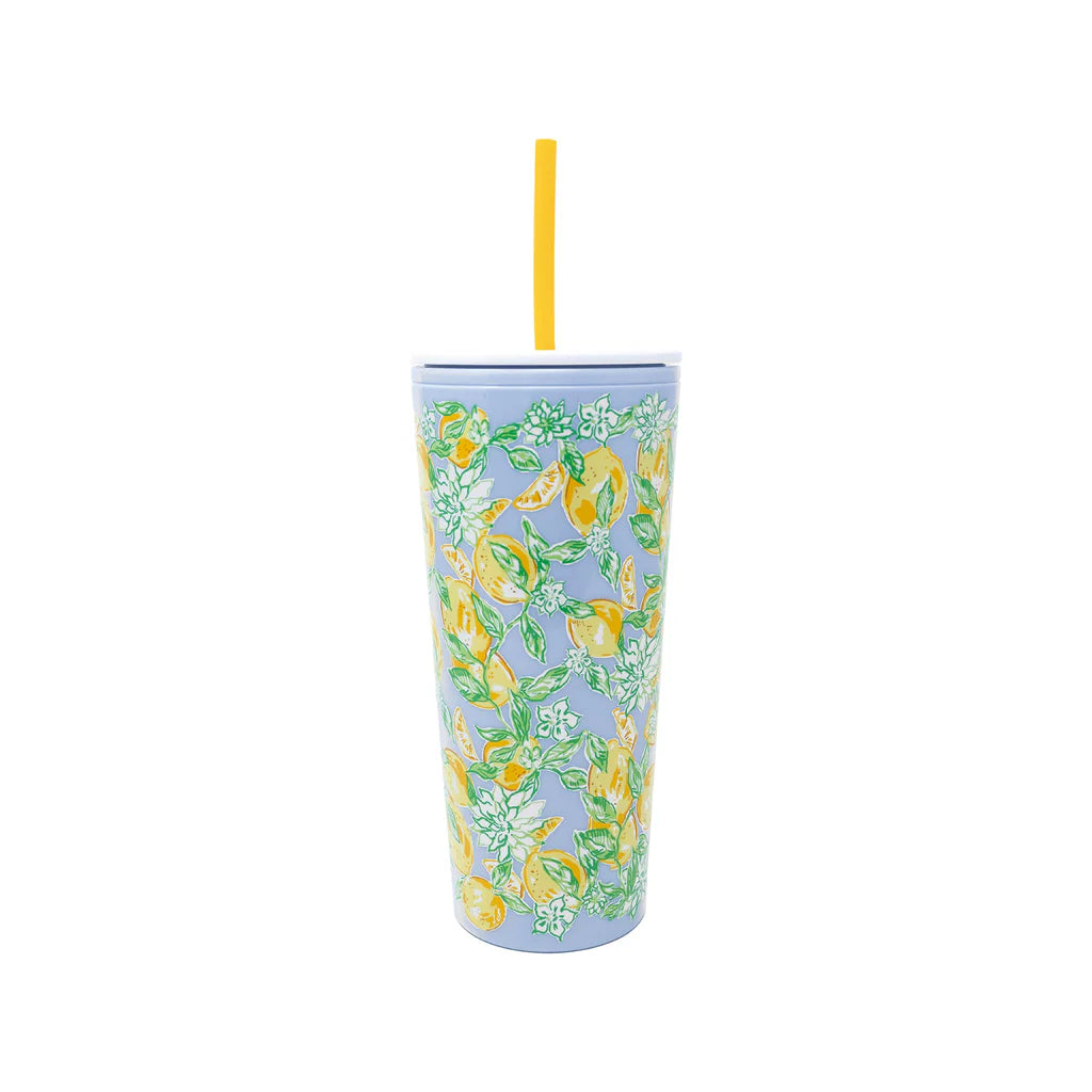 TUMBLER WITH STRAW