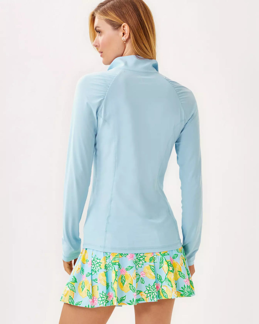 JUSTINE HALF ZIP UPF 50+