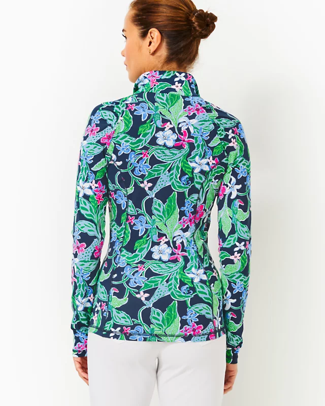 JUSTINE HALF ZIP.
