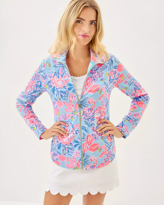 LEONA UPF 50+ ZIP-UP