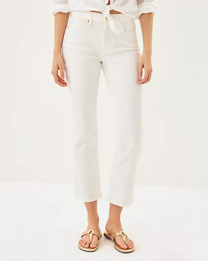 ANNET HIGH RISE CROP FLARE