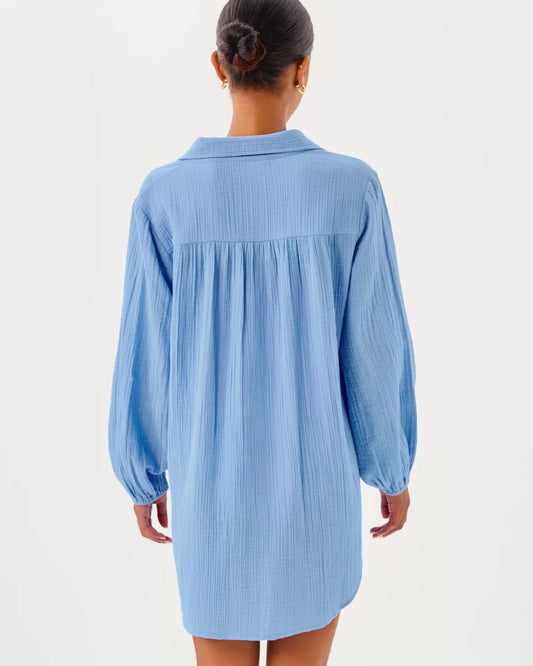KIQUE LONG SLEEVE COVERUP