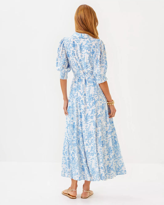 LARKYN MIDI SHIRTDRESS