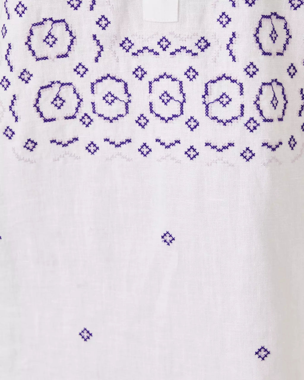 MIALEIGH ELBOW SLEEVE LINEN DRESS.