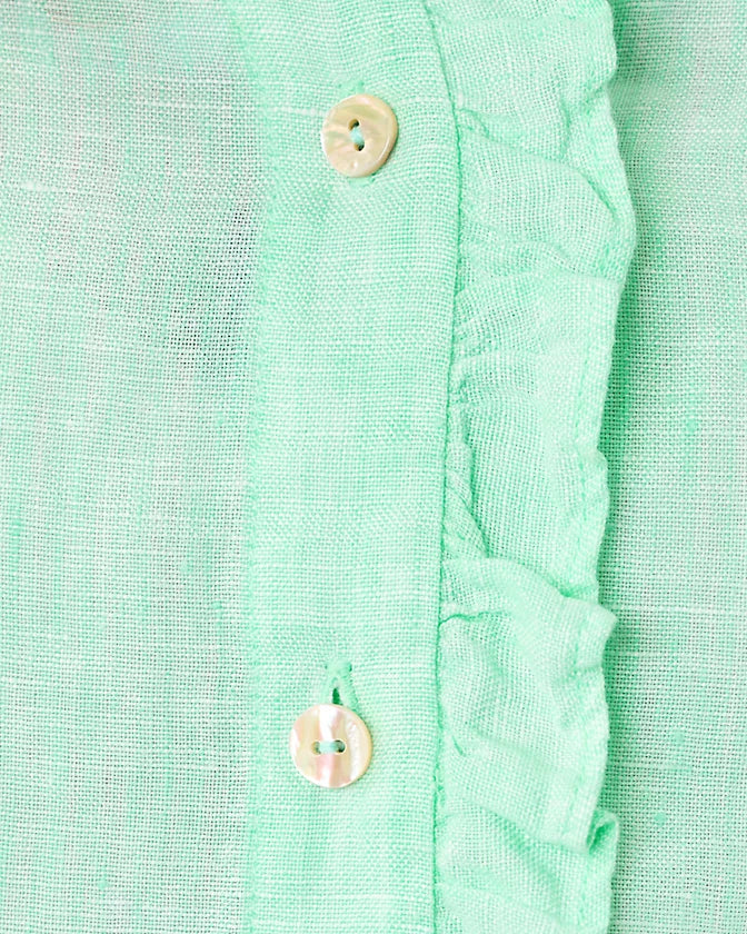 CARDEN RUFFLE TOP