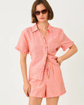 CARDEN RUFFLE TOP