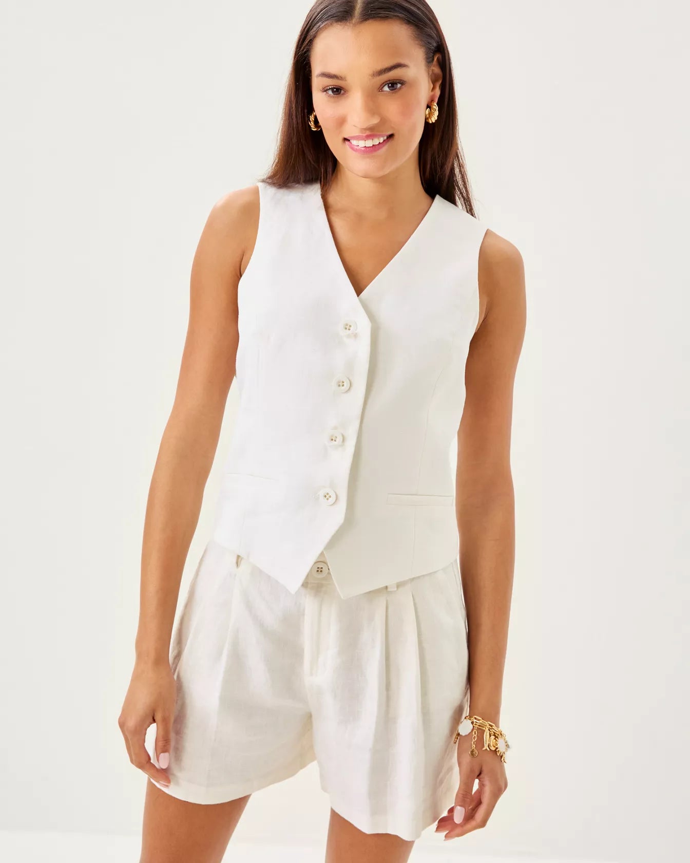 DEWEY LINEN SHORT