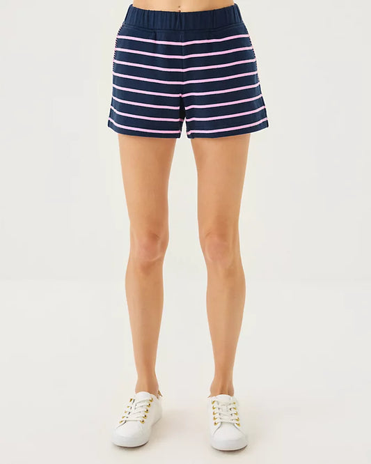 4" AUBRA MID RISE TERRY SHORT