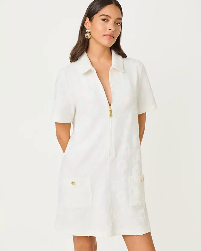 BRAYTON SHORT SLEEVE TERRY COVERUP