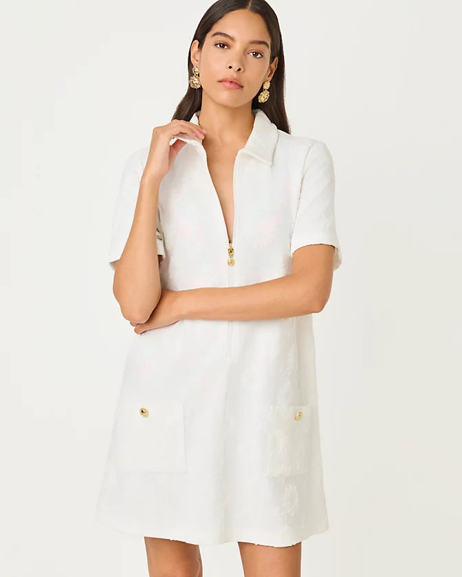 BRAYTON SHORT SLEEVE TERRY COVERUP