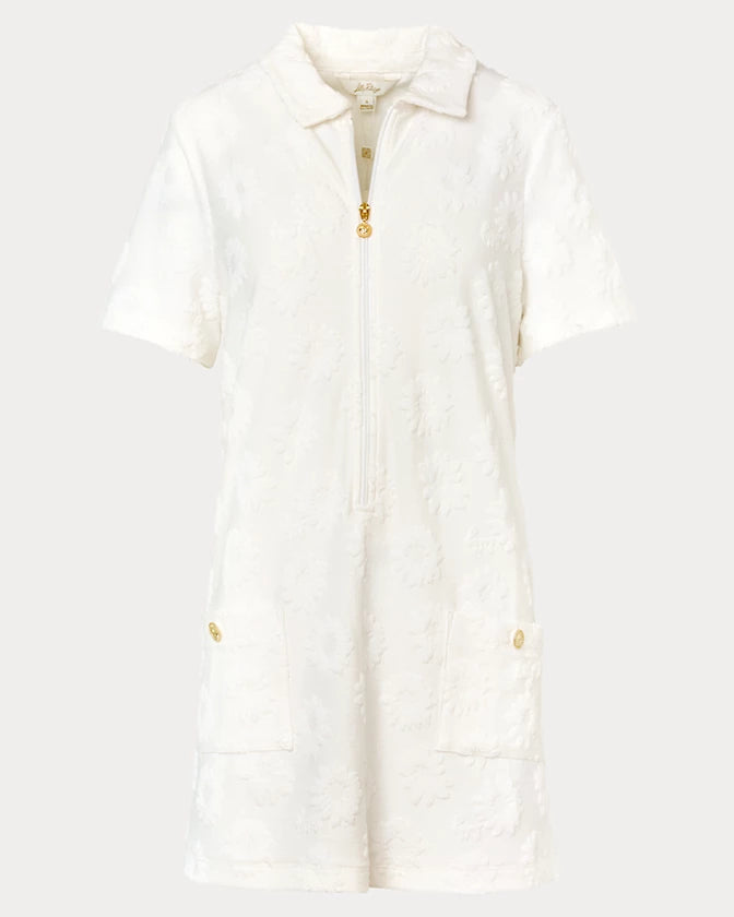 BRAYTON SHORT SLEEVE TERRY COVERUP
