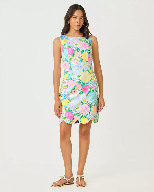 THE SCALLOP LILLY SHIFT DRESS
