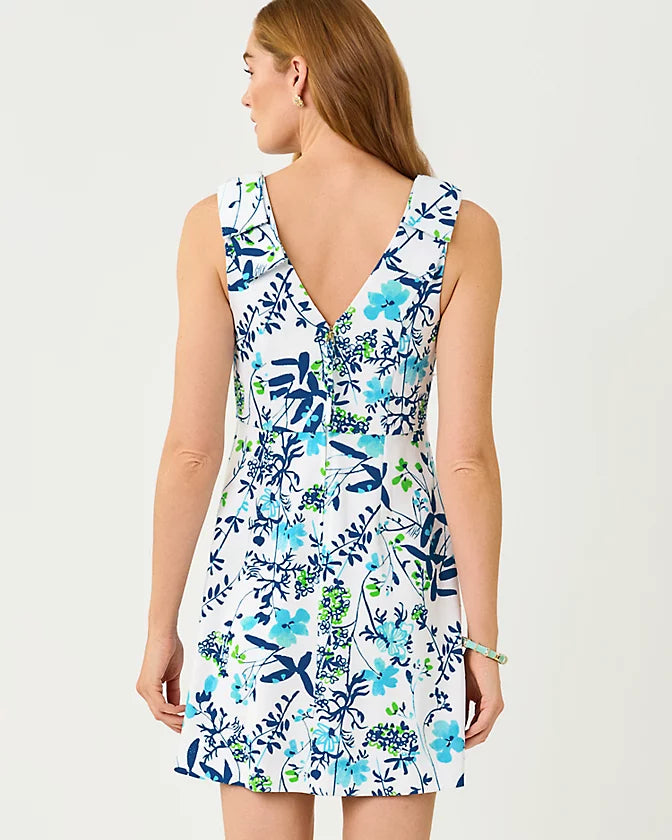 JANINE SKIRTED ROMPER