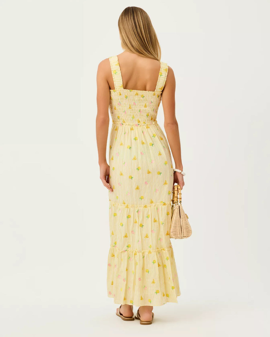 HADLY SMOCKED MAXI DRESS