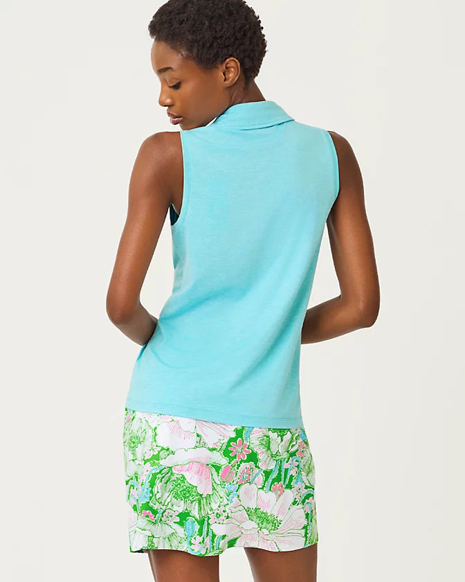 DUNE SLEEVELESS POLO UPF 50+