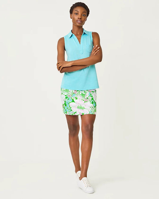 DUNE SLEEVELESS POLO UPF 50+