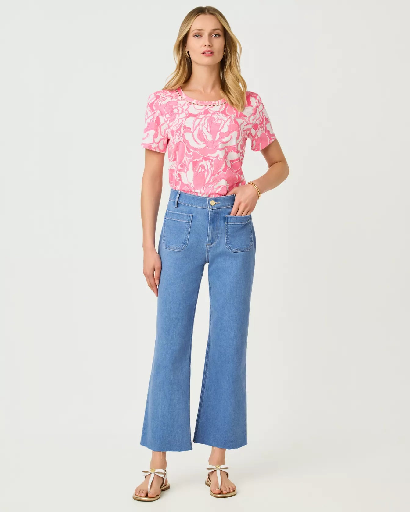 HARLEEN HIGH RISE CROP JEAN