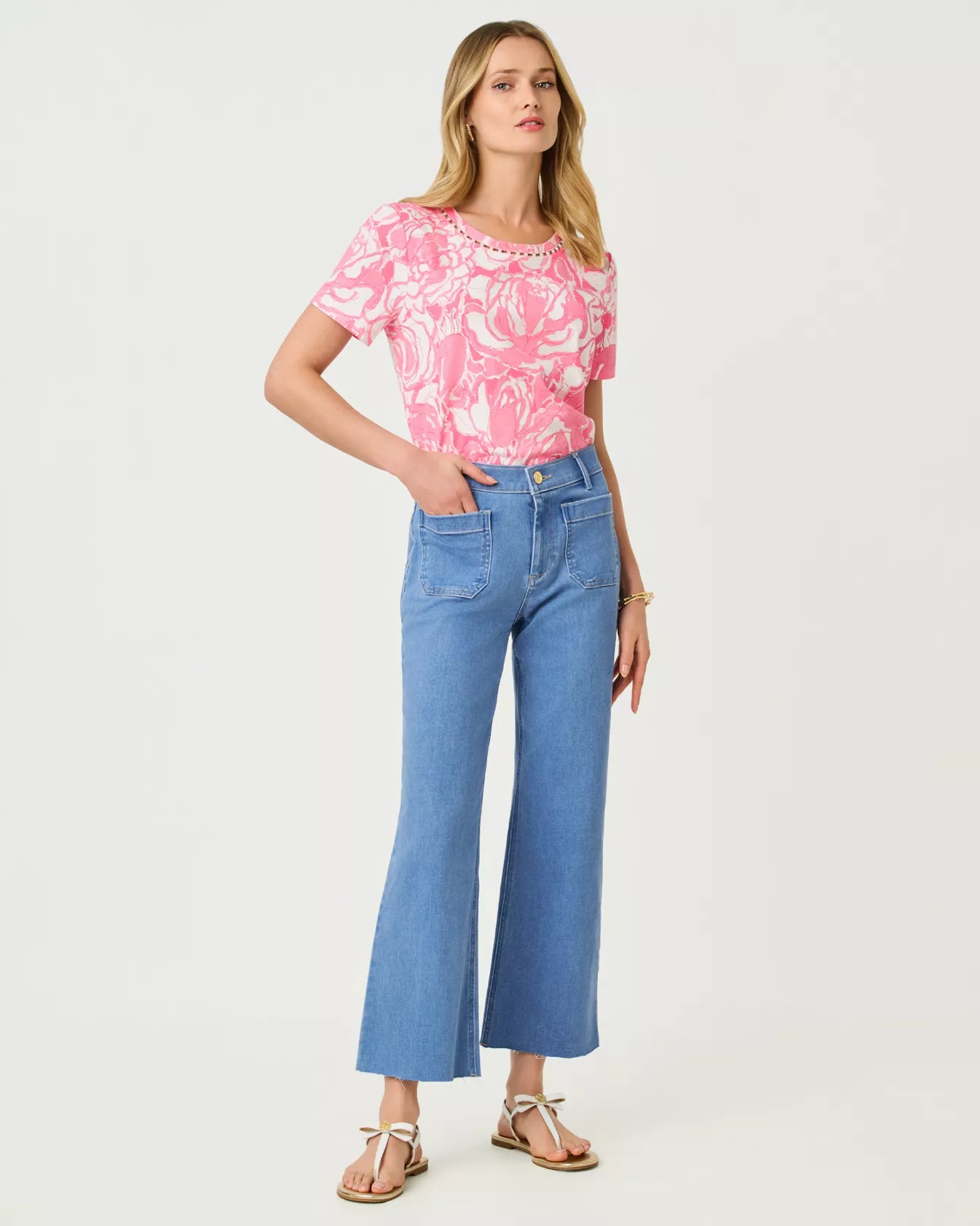 HARLEEN HIGH RISE CROP JEAN