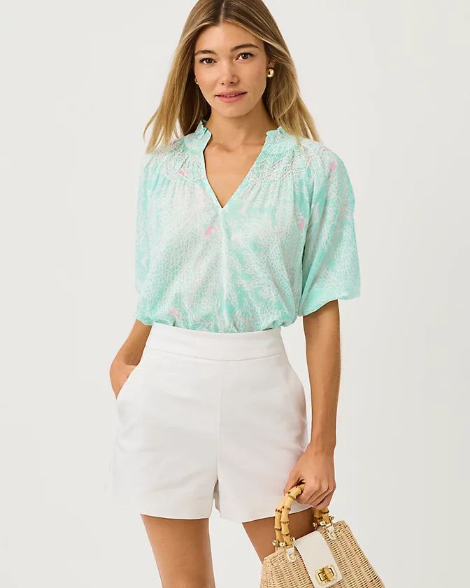 LOURDES SHORTSLEEVE TOP