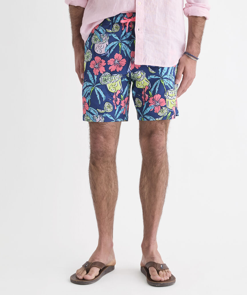 7 INCH PRINTED CHAPPY TRUNKS