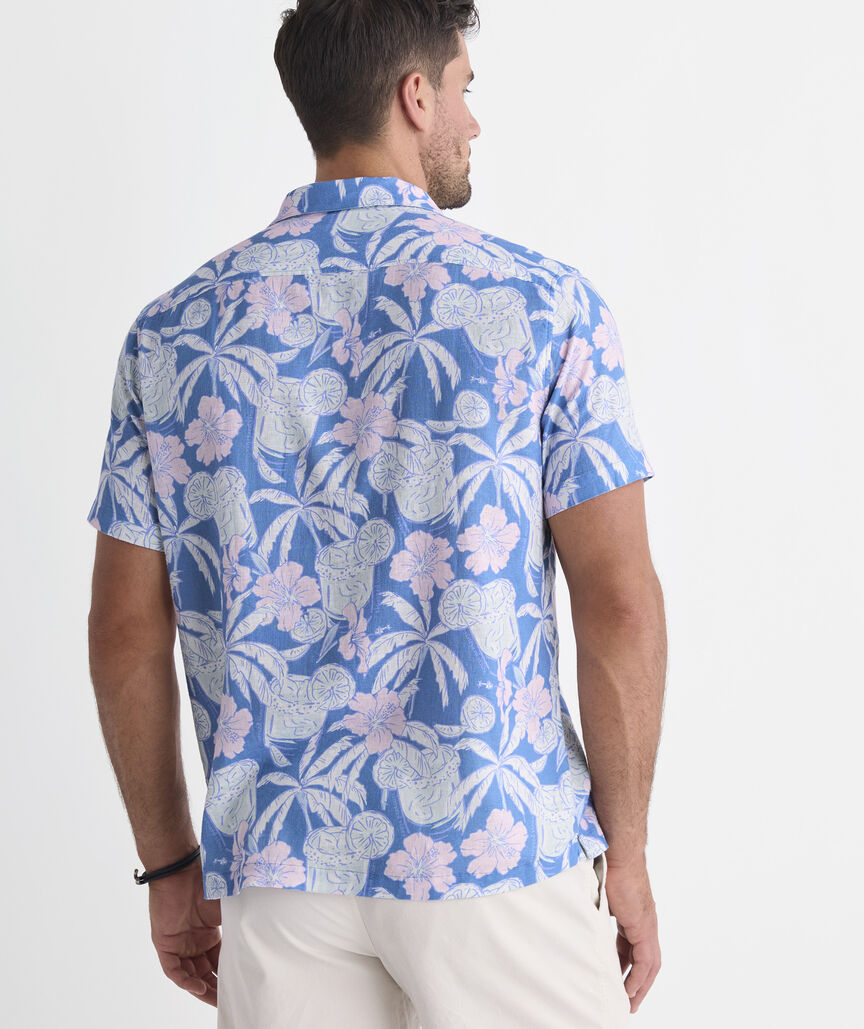 PALM ARTIA LINEN SHIRT
