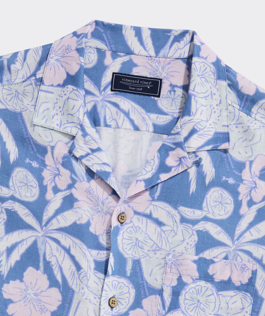 PALM ARTIA LINEN SHIRT