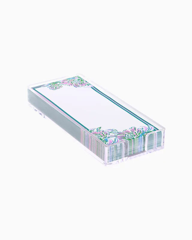 ACRYLIC NOTE SET – Palm at the Park