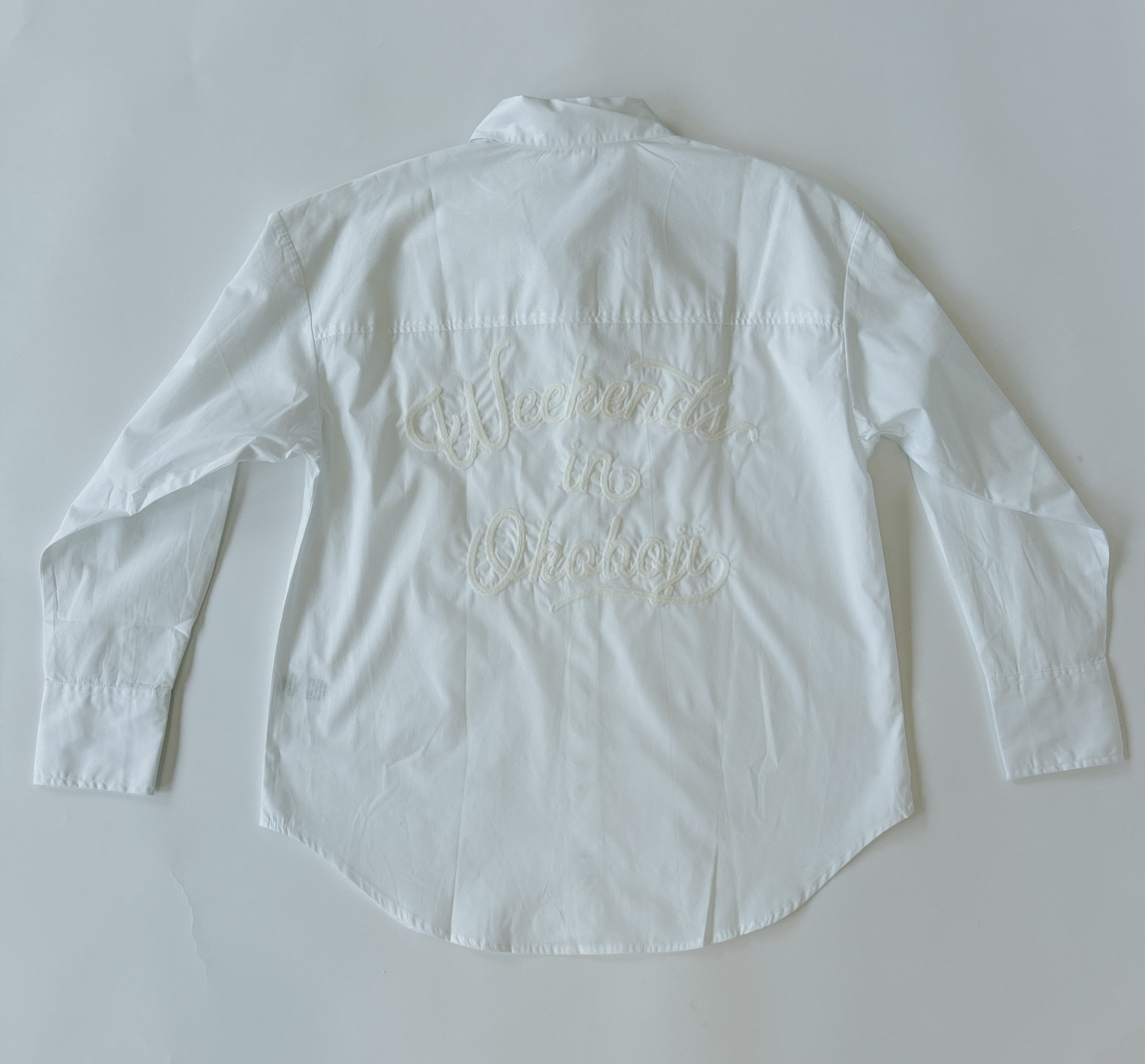 OKOBOJI ROPE EMBROIDERY BUTTON UP