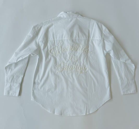 OKOBOJI ROPE EMBROIDERY BUTTON UP