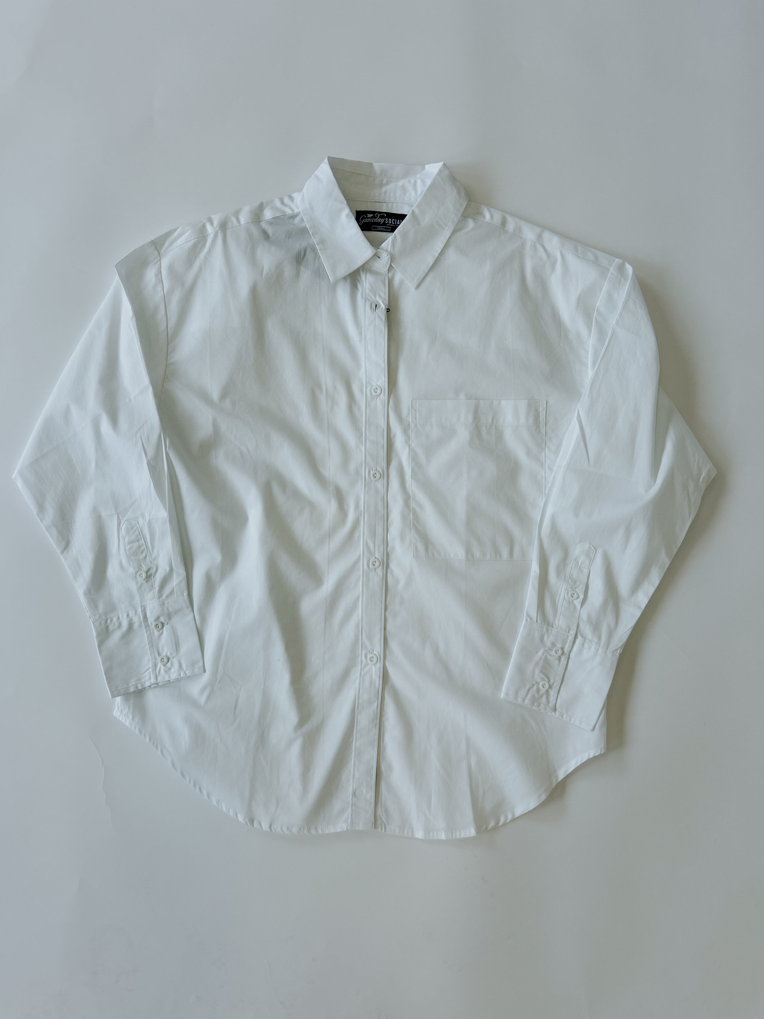 OKOBOJI ROPE EMBROIDERY BUTTON UP