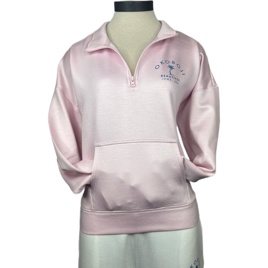 CLOUD FLEECE 1/4 ZIP - BEAUTIFUL IOWA