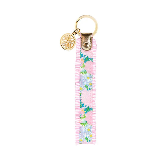 Ruffle Strap Keychain