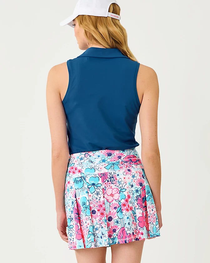 FRIDA SLEEVELESS BOW POLO UPF 50+