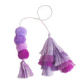 Bogg® Bag Bauble - Purple Rain Double Tassel