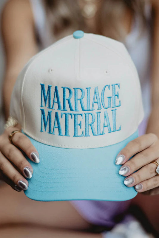 MARRIAGE MATERIAL HAT