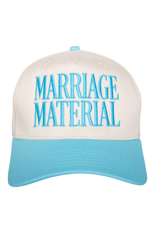 MARRIAGE MATERIAL HAT