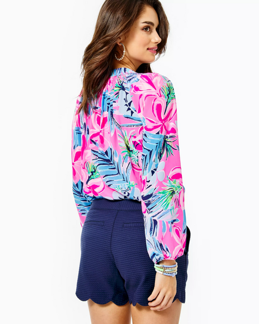 BUTTERCUP SCALLOP HEM SHORT