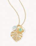 MONSTERA CHARM NECKLACE